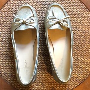 Cole Haan Champagne Boat Shoes